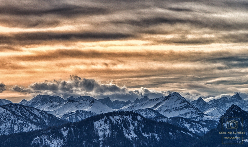 Tegernseer Berge und Alpen Copyright Gerlind Schiele Photography +49 (0) 170 - 908 85 85